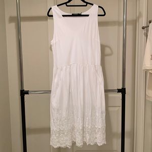 White Summer Dress Lauren Ralph Lauren